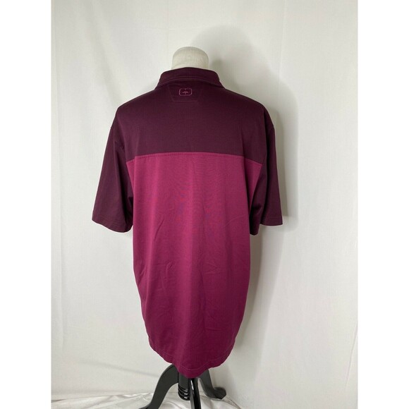 Ogio Men’s Shirt Purple Ace Collection Polo Short Sleeve Athletic Size Large - Picture 3 of 8